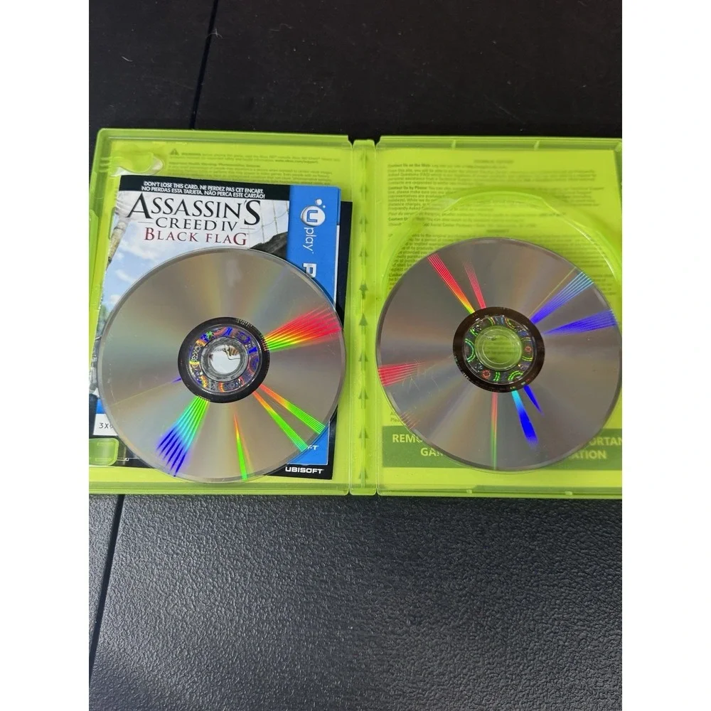 Assassin's Creed IV(4) Black Flag Xbox 360‎ CIB*Tested & Working*